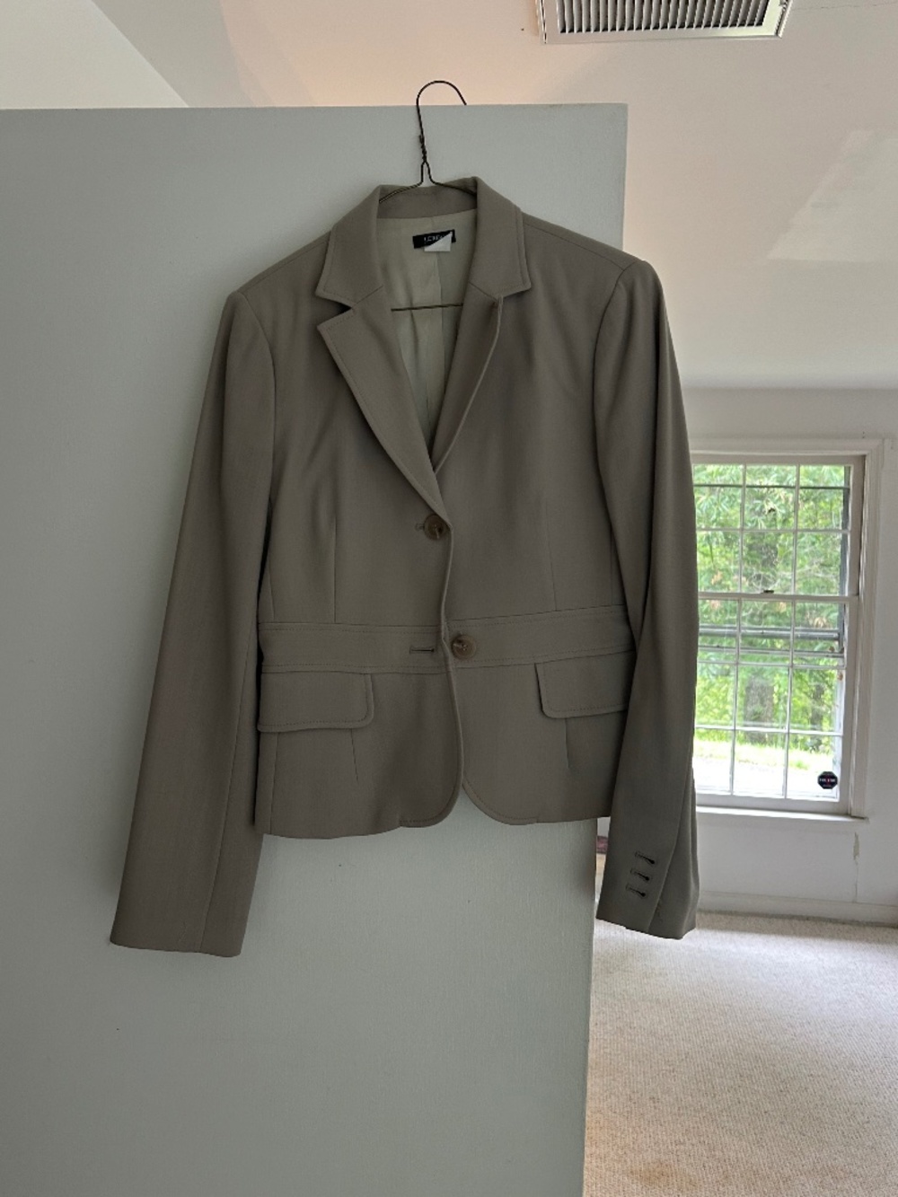 Grey J Crew blazer